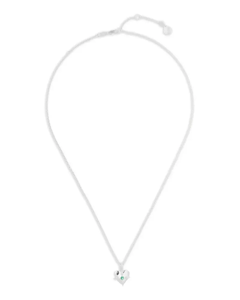 Stolen Girlfriends Club May Heart necklace - Silber Silber