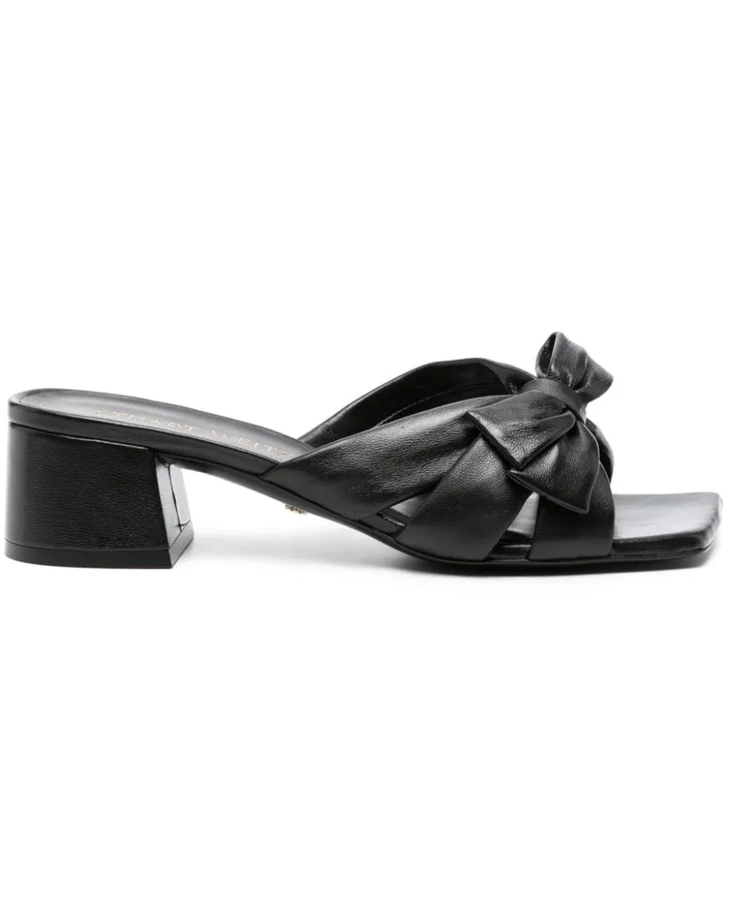 Stuart Weitzman Sofia Sandalen 45mm - Schwarz Schwarz