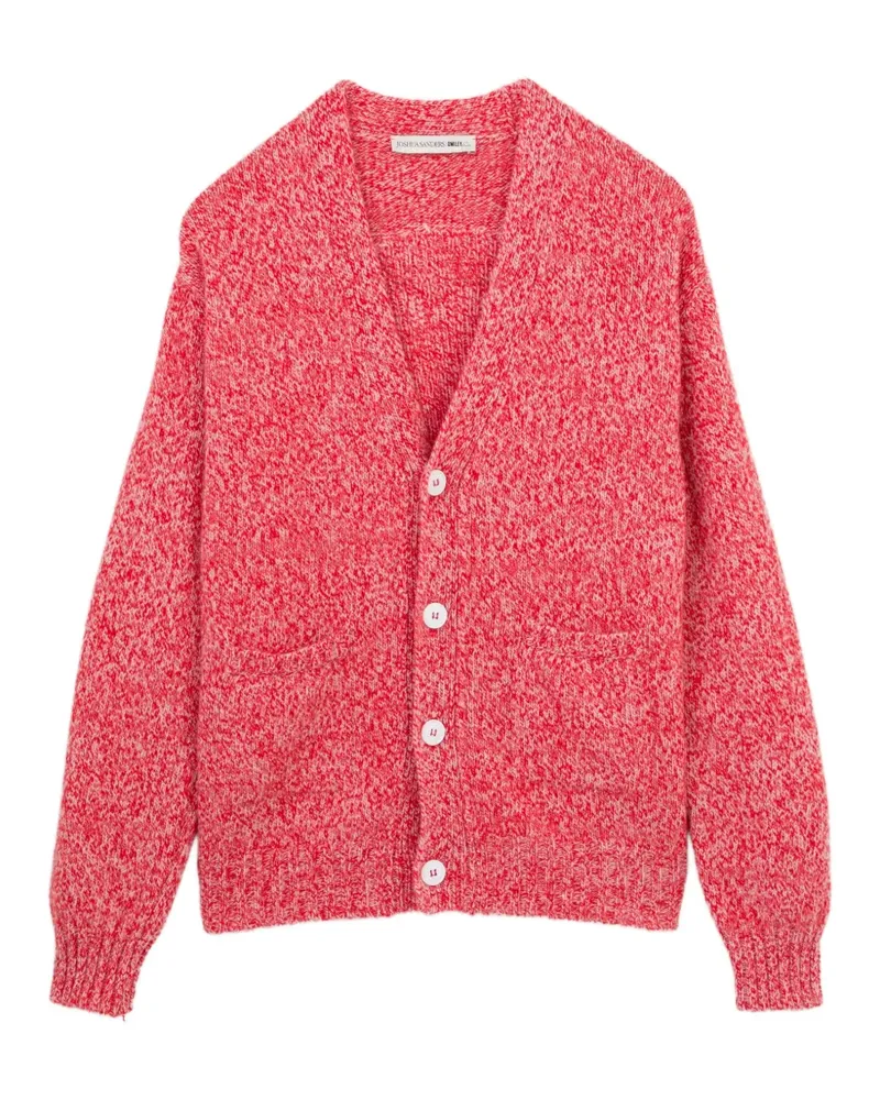 Joshua Sanders Cardigan mit Smiley-Motiv - Rot Rot
