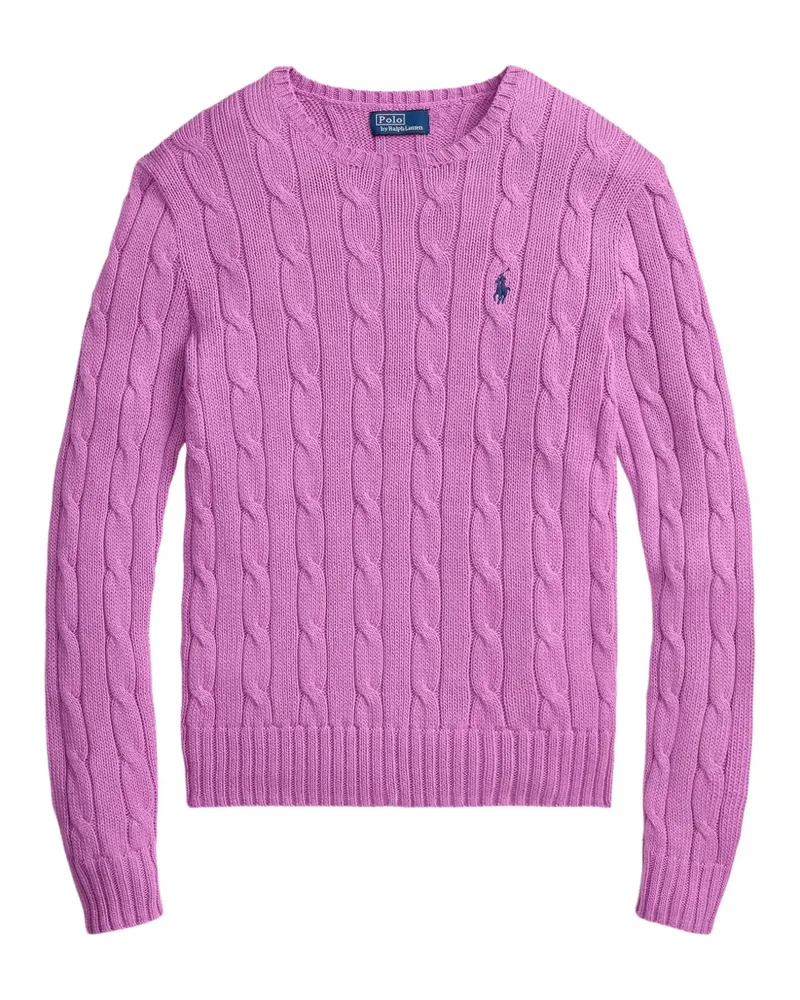 Ralph Lauren Pullover mit Zopfmuster - Violett Violett