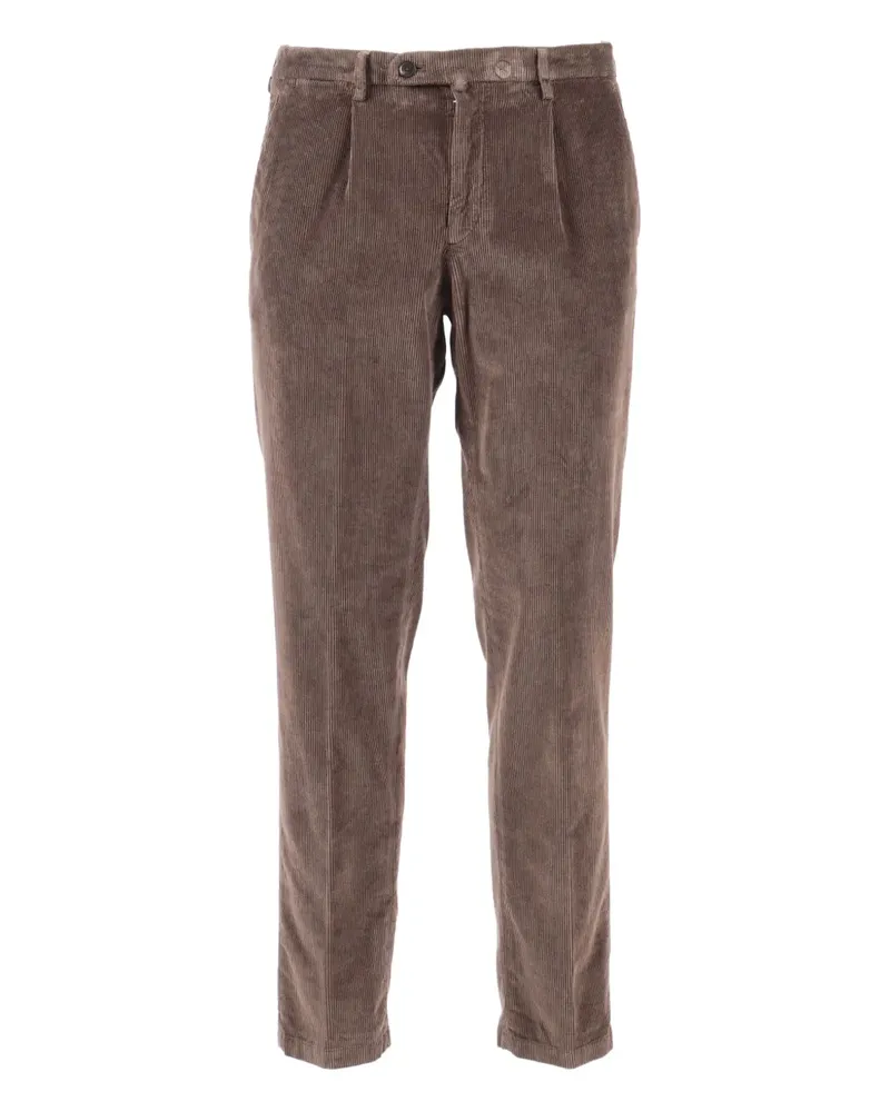Briglia 1949 Cordhose mit Falten - Braun Braun