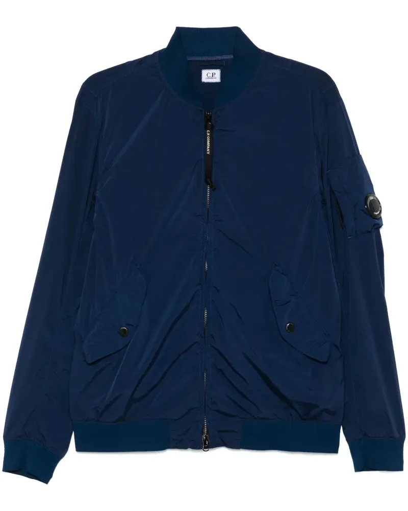 C.P. Company Bomberjacke mit Linsen-Detail - Blau Blau