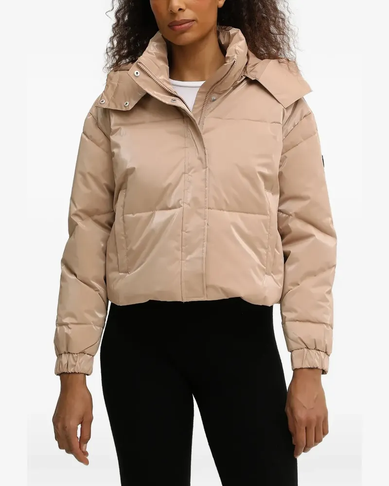 EA7 padded design jacket - Nude Nude