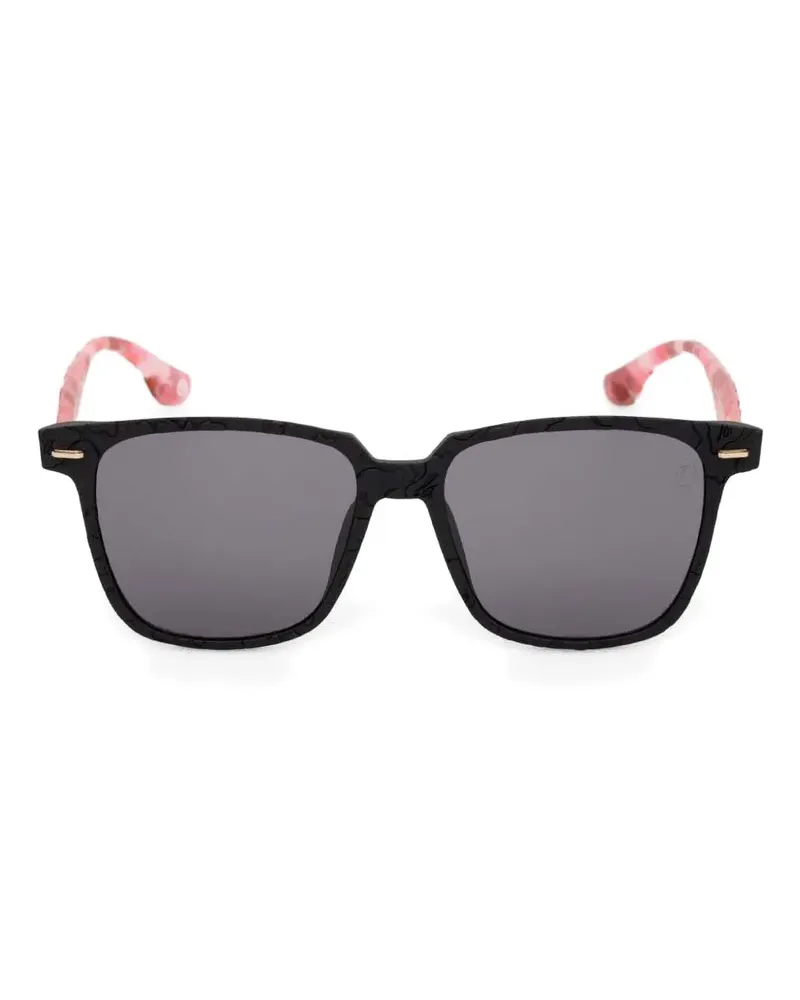 BAPE Sonnenbrille mit eckigem Gestell - Rosa Rosa