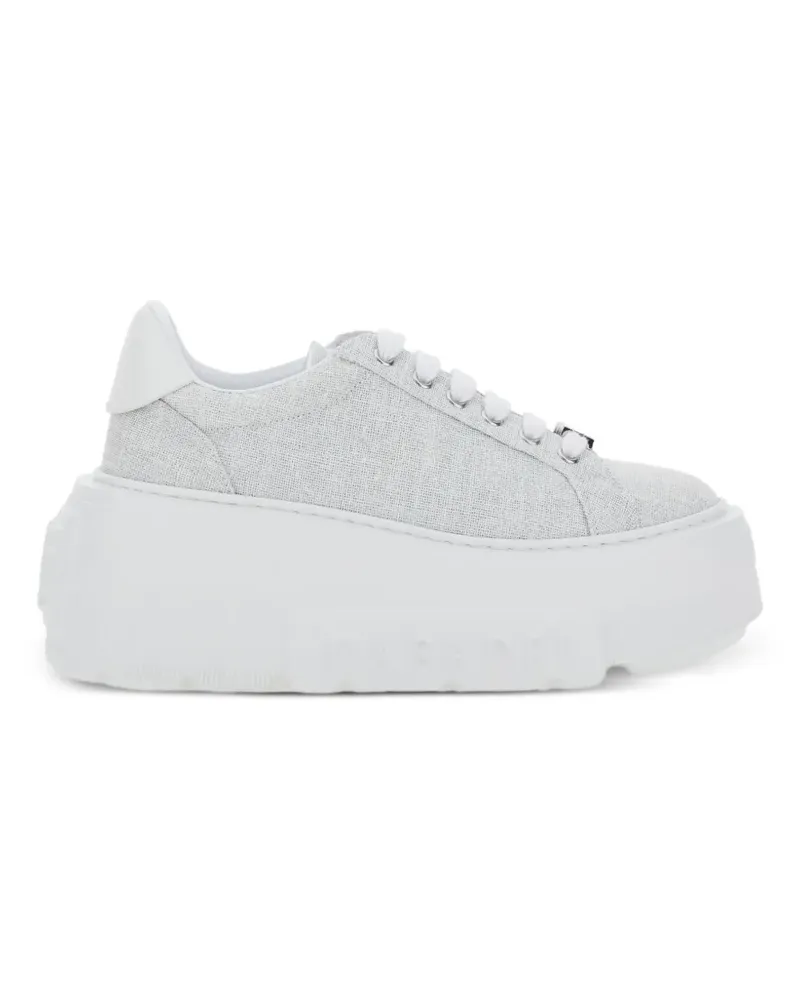 Casadei Nexus Sneakers mit Plateau - Grau Grau