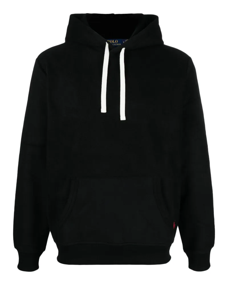 Ralph Lauren Hoodie aus Fleece mit Logo - Schwarz Schwarz