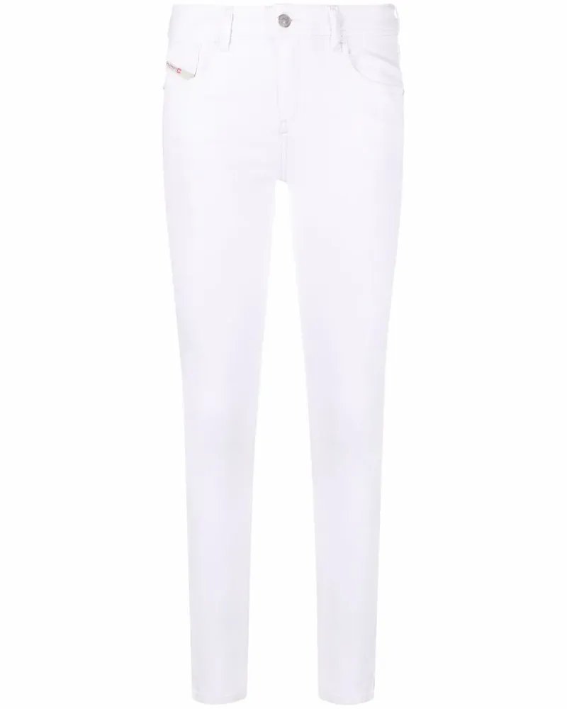 Diesel 2017 Slandy Skinny-Jeans - Weiß Weiß
