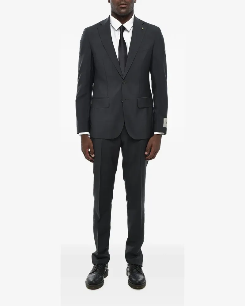 Corneliani Einreihiger Anzug - Grau Grau