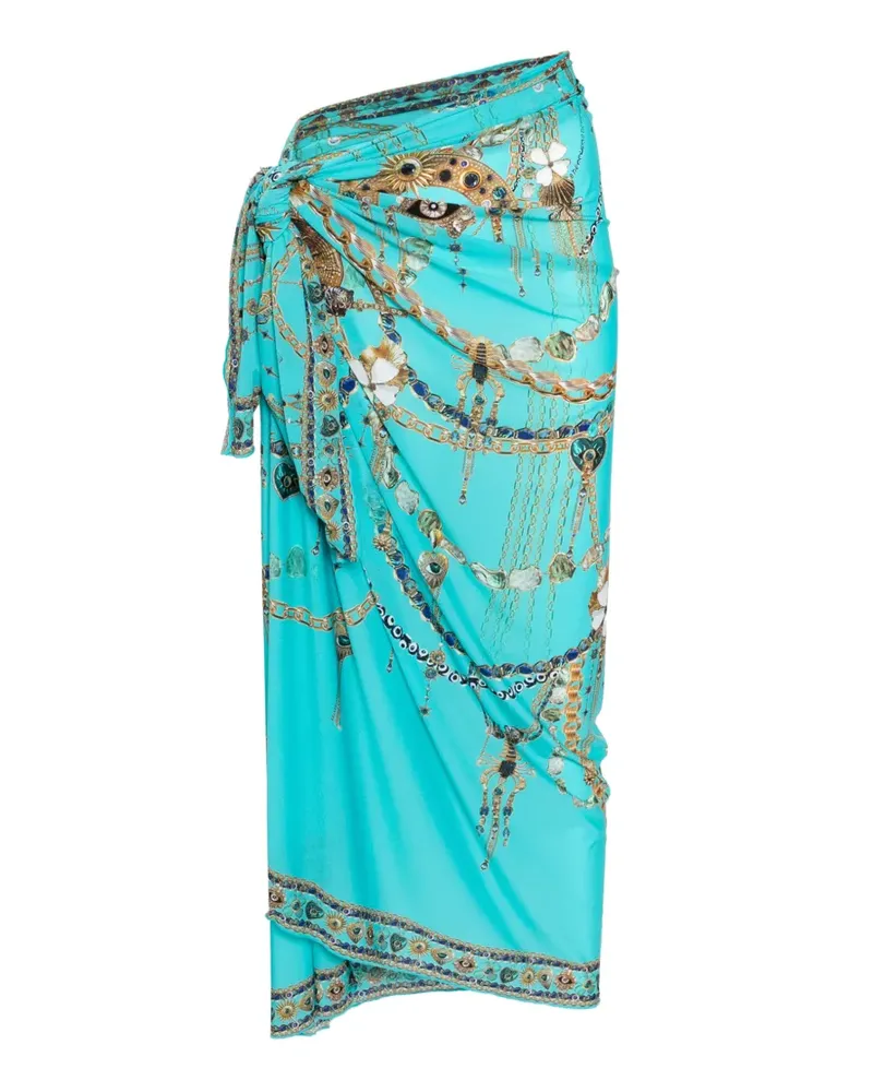 Camilla Totems & Treasures Sarong - Blau Blau