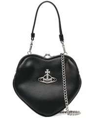 Vivienne Westwood Belle Heart Mini-Tasche Schwarz