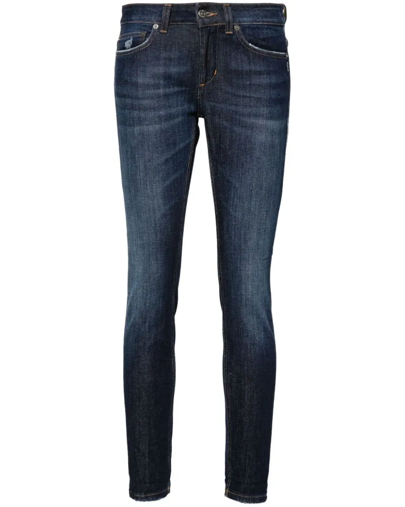 Dondup Monroe Skinny-Jeans Blau