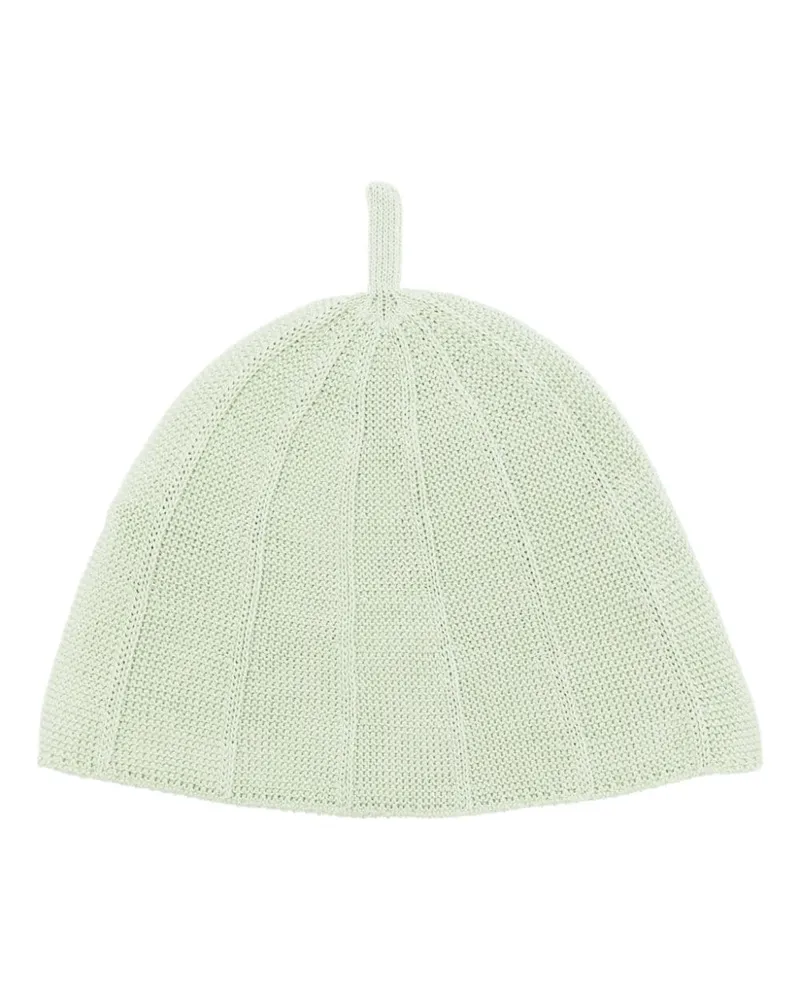 Issey Miyake Blooming Beanie - Grün Grün
