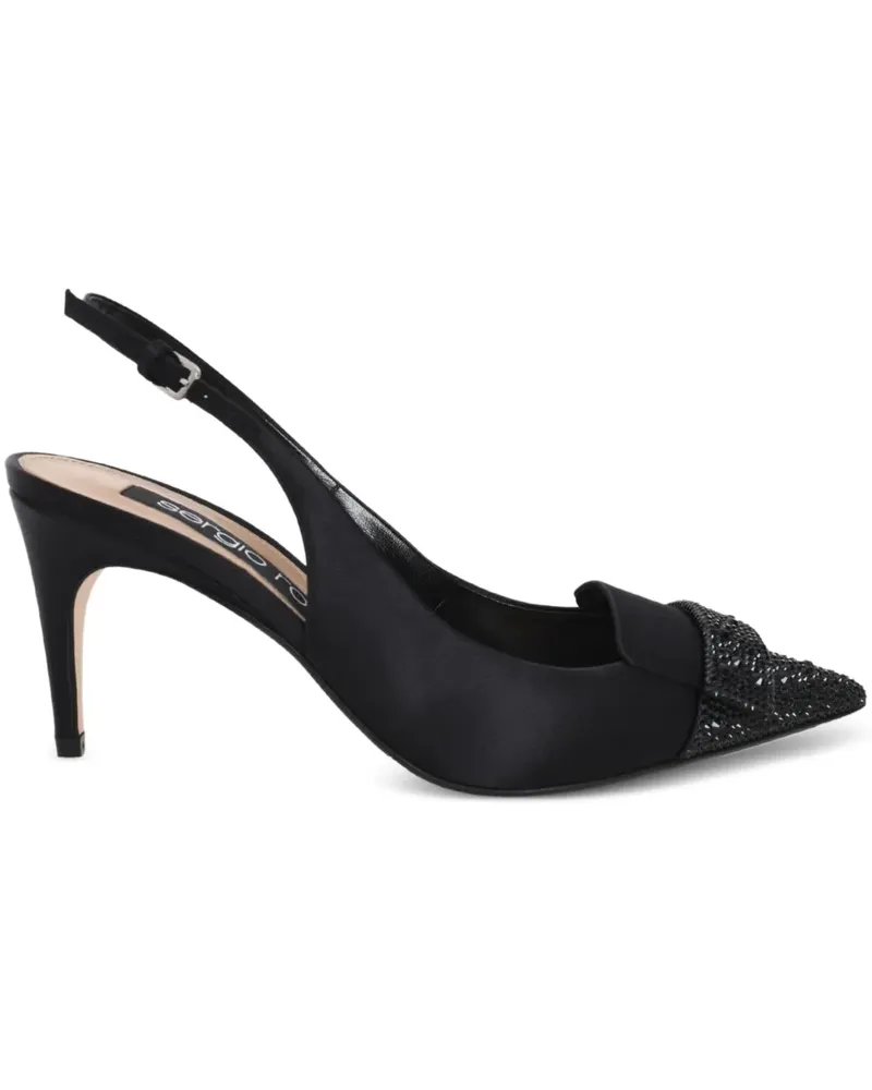 Sergio Rossi Slingback-Pumps - Schwarz Schwarz