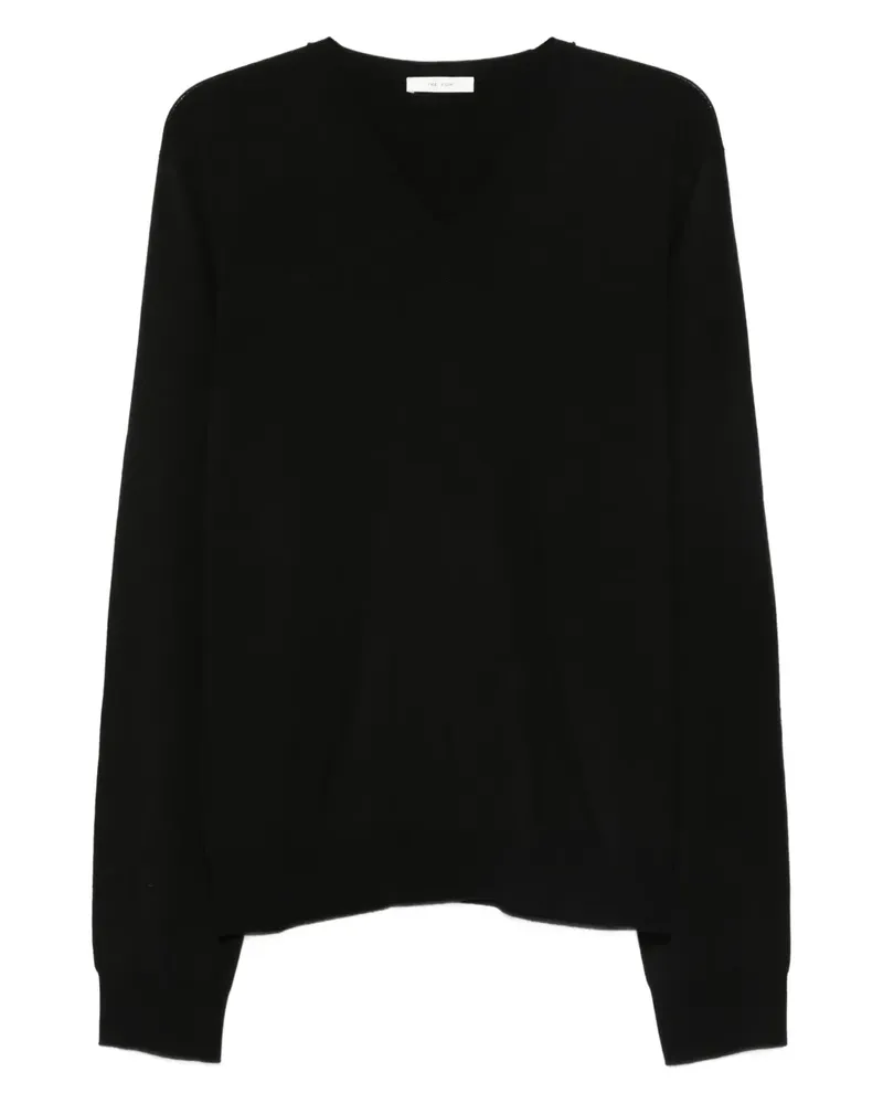 The Row Pullover mit V-Ausschnitt - Schwarz Schwarz
