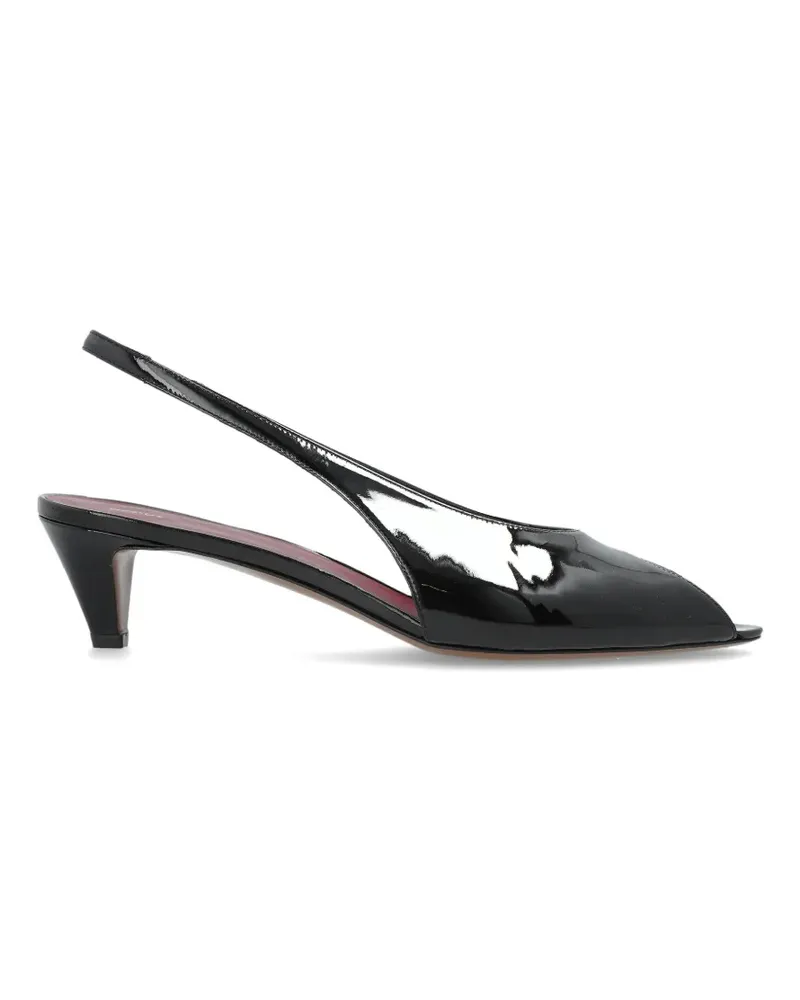 NEOUS Hamal peep-toe slingback pumps - Schwarz Schwarz