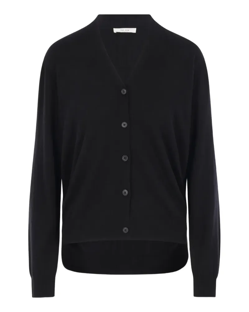 The Row Otie Cardigan - Schwarz Schwarz