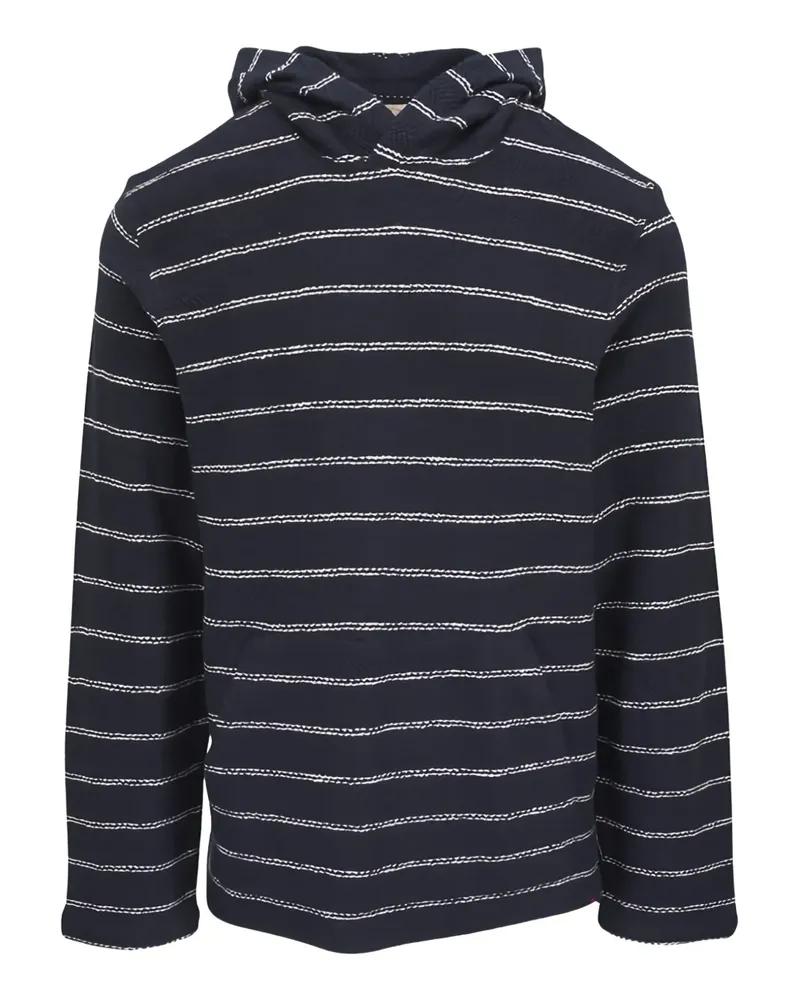 Faherty striped hoodie - Blau Blau
