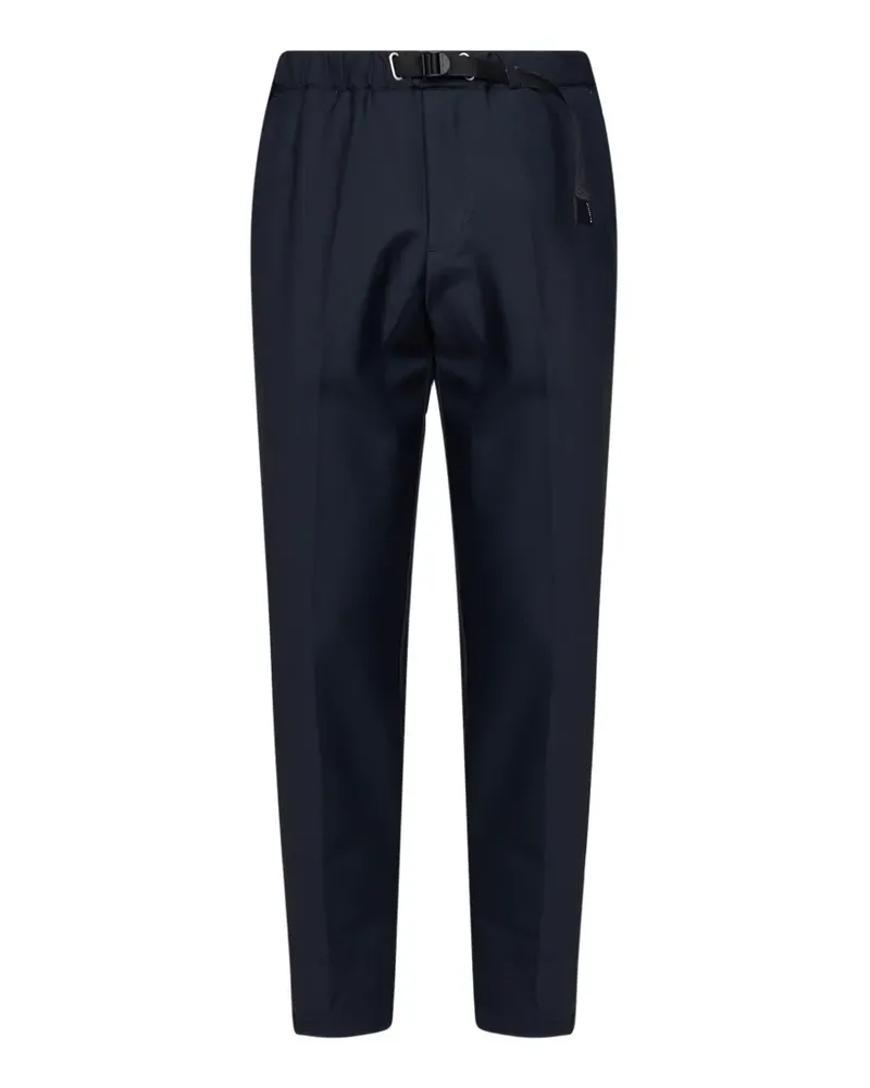 PLAN C Plissierte Hose mit Gürtel - Blau Blau