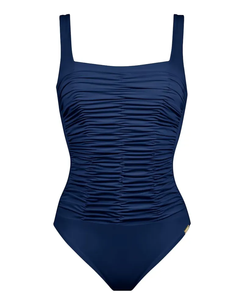 Maryan Mehlhorn ruched swimsuit - Blau Blau