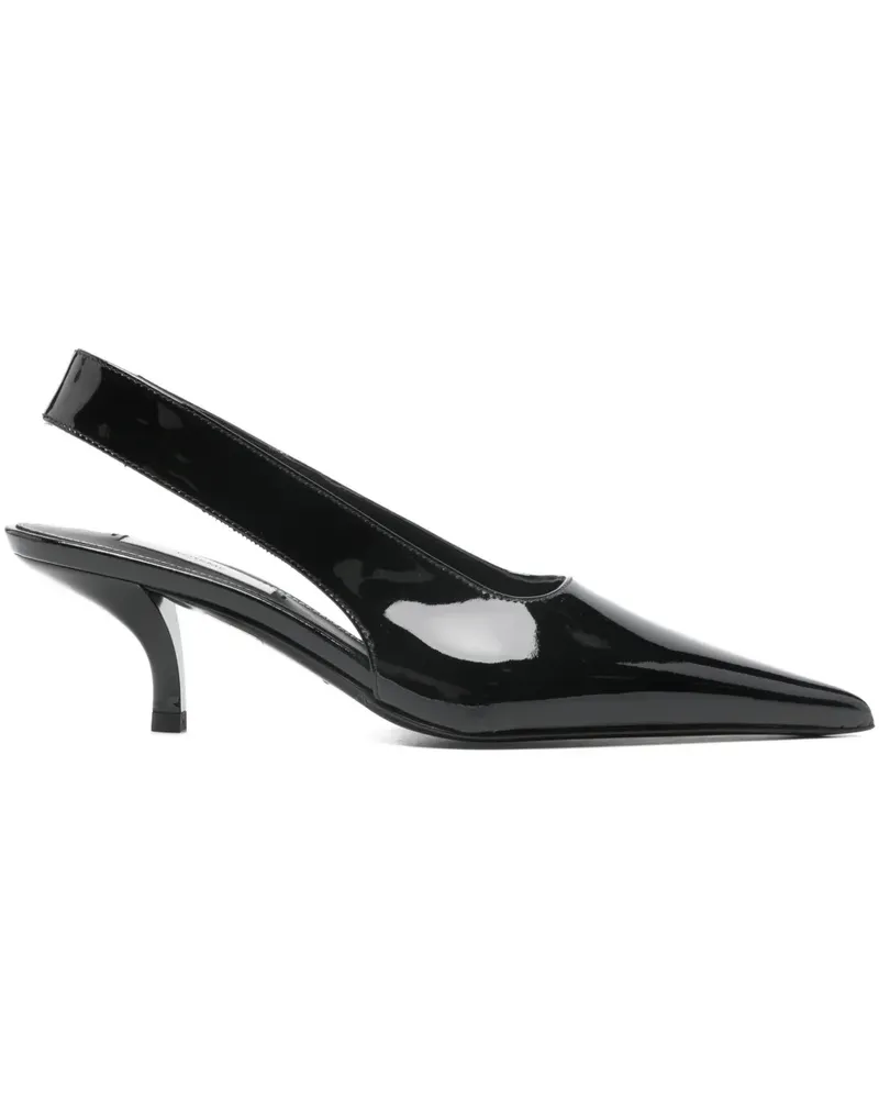 Totême Spitze Slingback-Pumps - Schwarz Schwarz