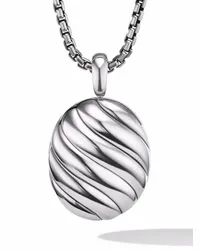 David Yurman Sculpted Cable Locket Medaillon aus Sterlingsilber Silber