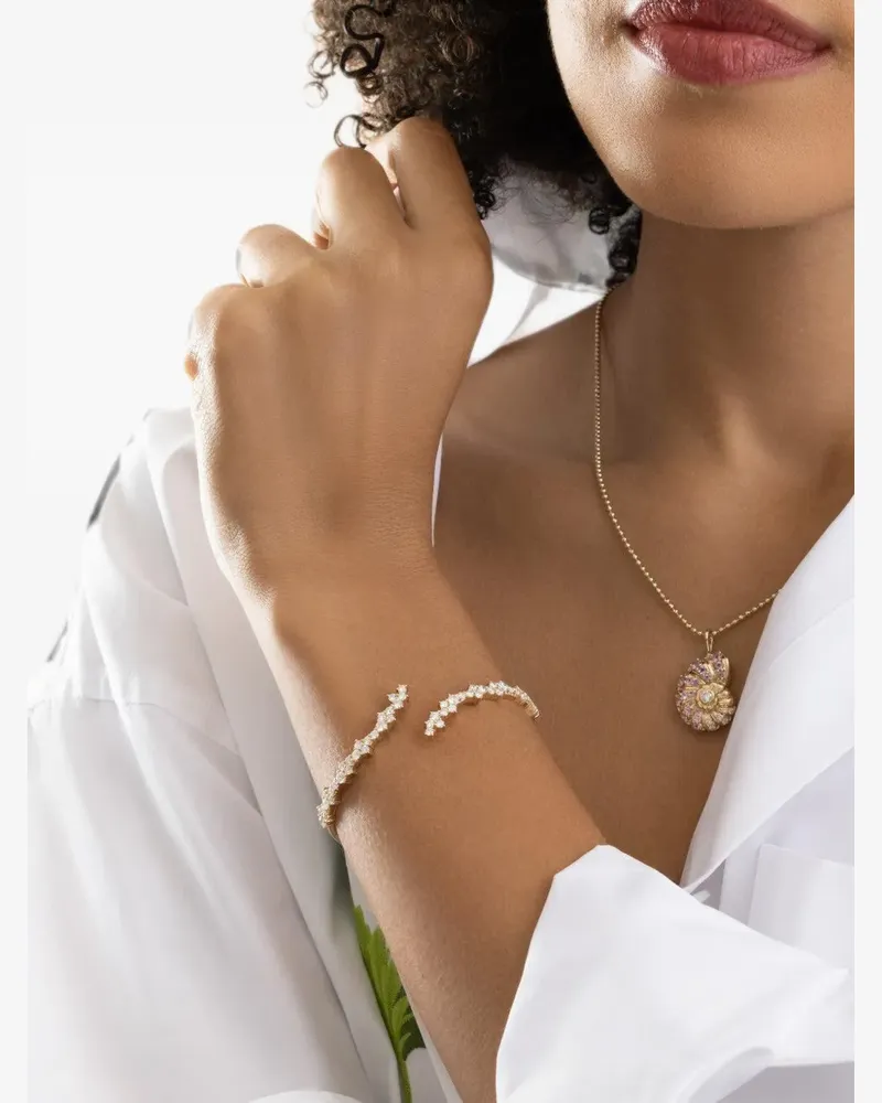 Sydney Evan diamond bracelet - Gold Gold