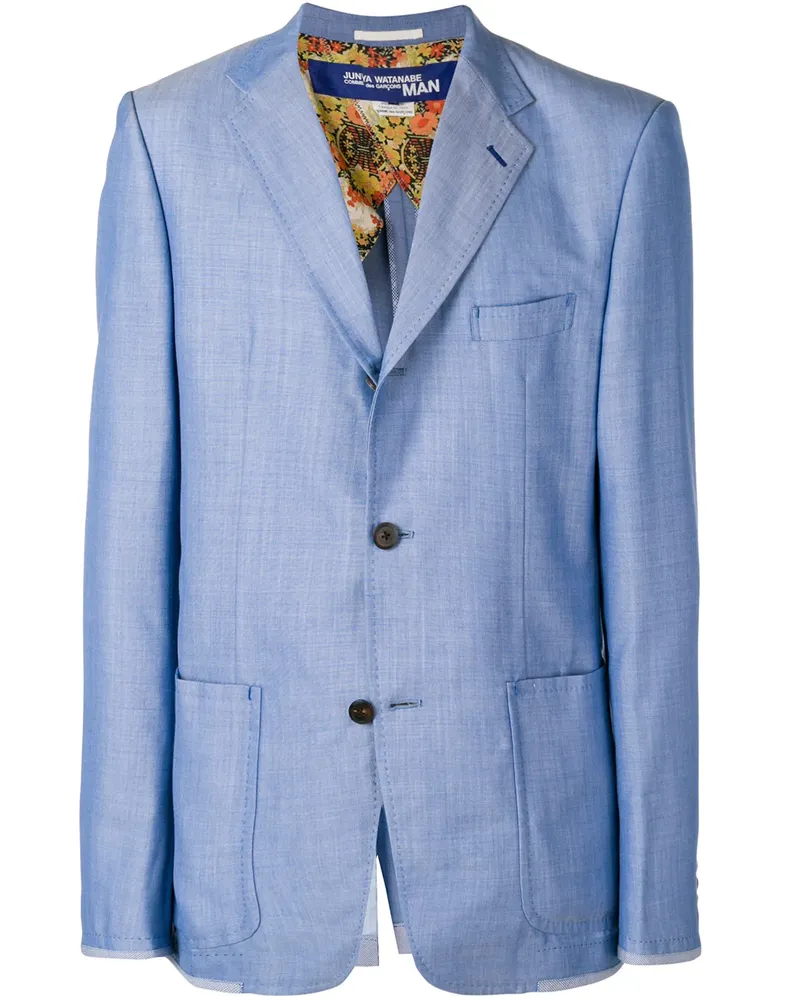 Junya Watanabe Sakko mit Vordertaschen - Blau Blau