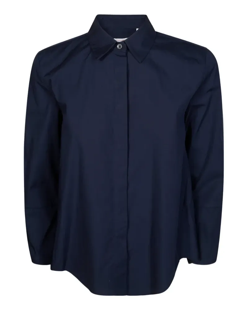 Robert Friedman poplin long-sleeve shirt - Blau Blau