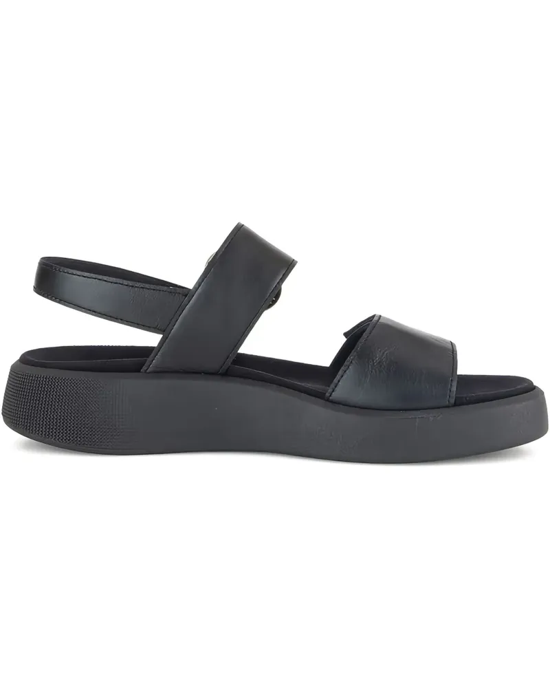 Gabor Slingback-Sandalen mit Plateau - Schwarz Schwarz