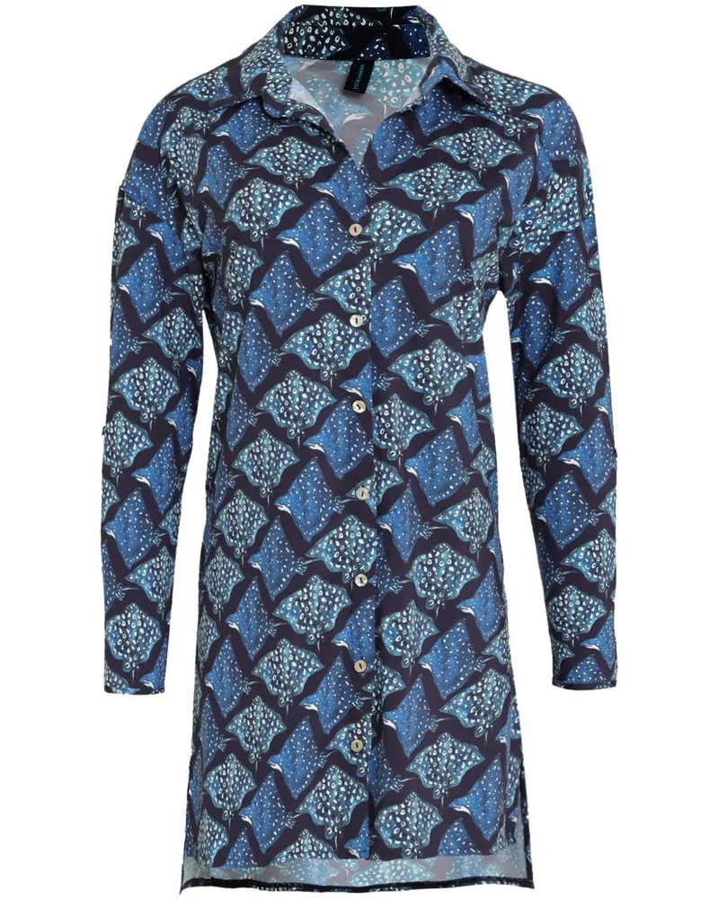 Lygia & Nanny Meline Hemd - Blau Blau