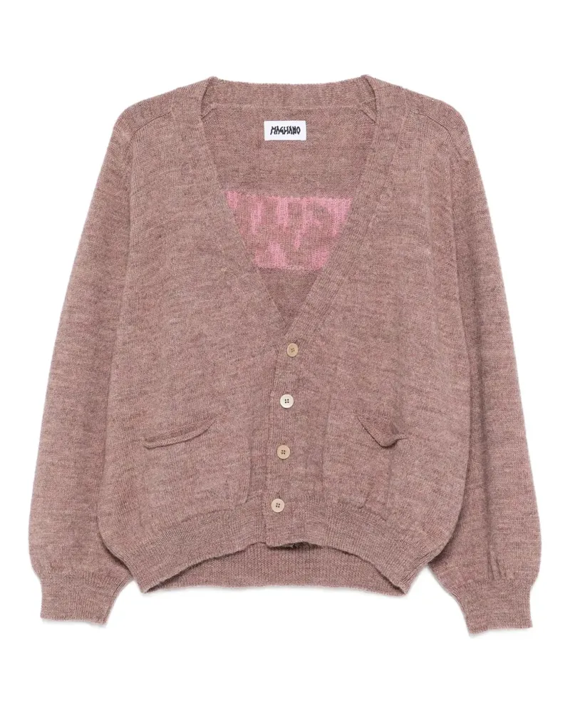 Magliano Cardigan mit aufgesetzten Taschen - Rosa Rosa