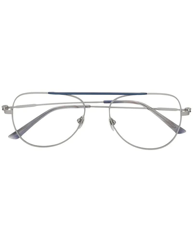 Calvin Klein Klassische Pilotenbrille - Grau Grau