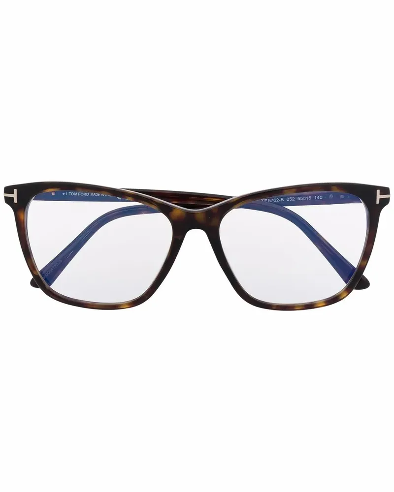 Tom Ford Brille in Schildpattoptik - Braun Braun