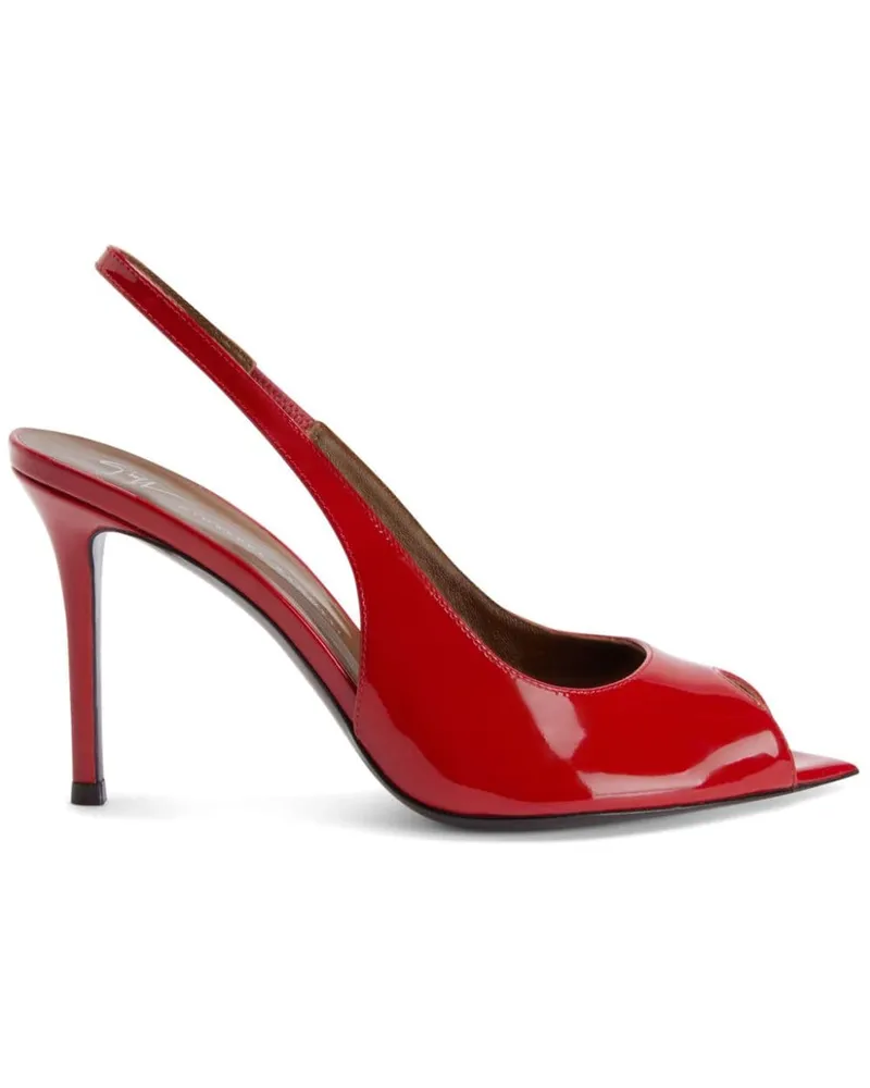 Giuseppe Zanotti Intriigo Sandalen mit offener Zehenpartie 90mm - Rot Rot