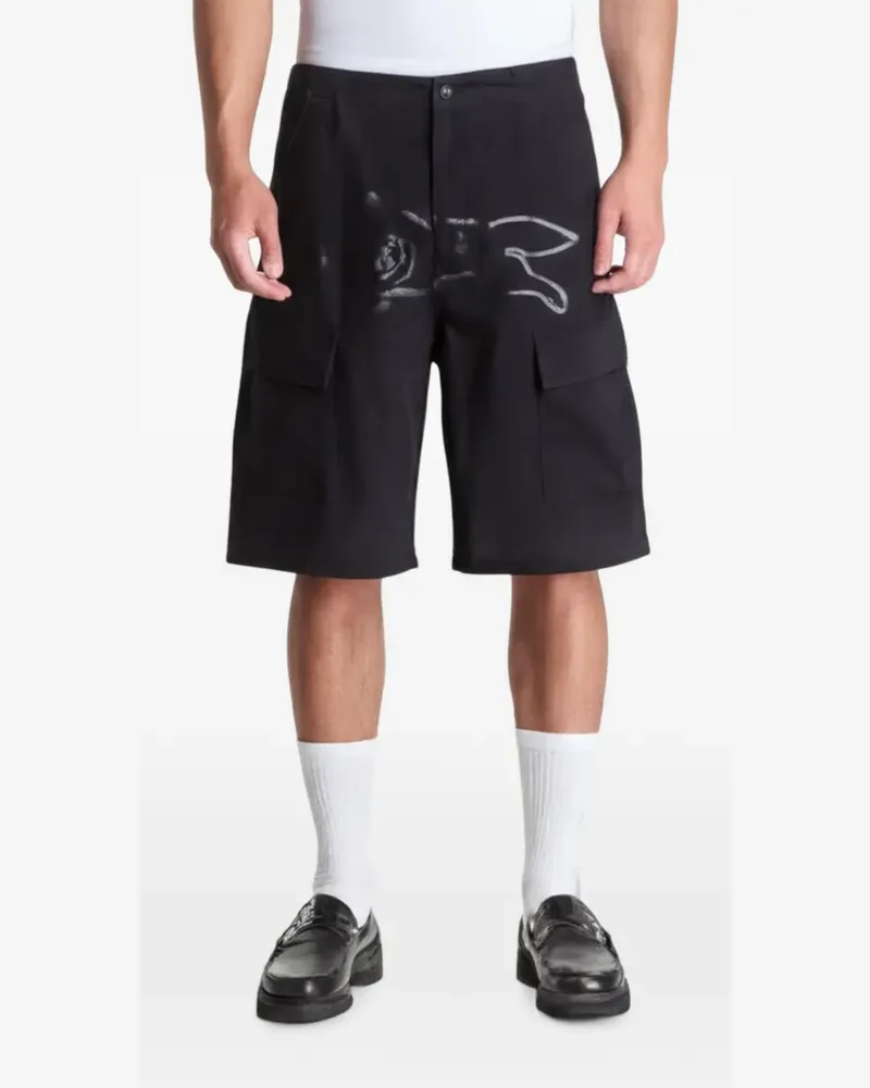 Billionaire Boys Club Running Dog Cargo-Shorts - Schwarz Schwarz