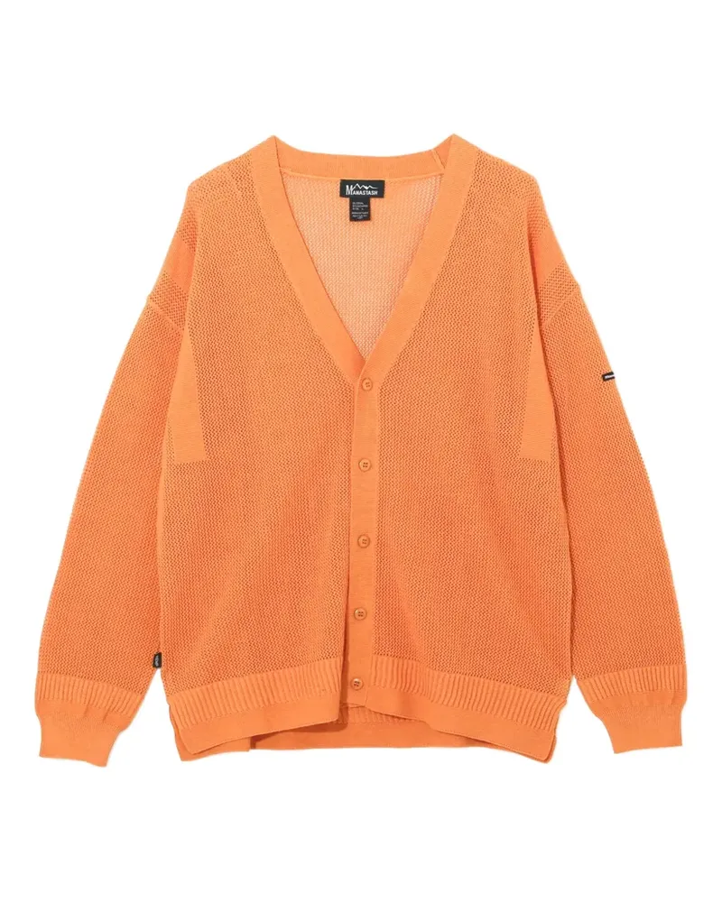 Manastash Mesh-Cardigan aus Hanf - Orange Orange