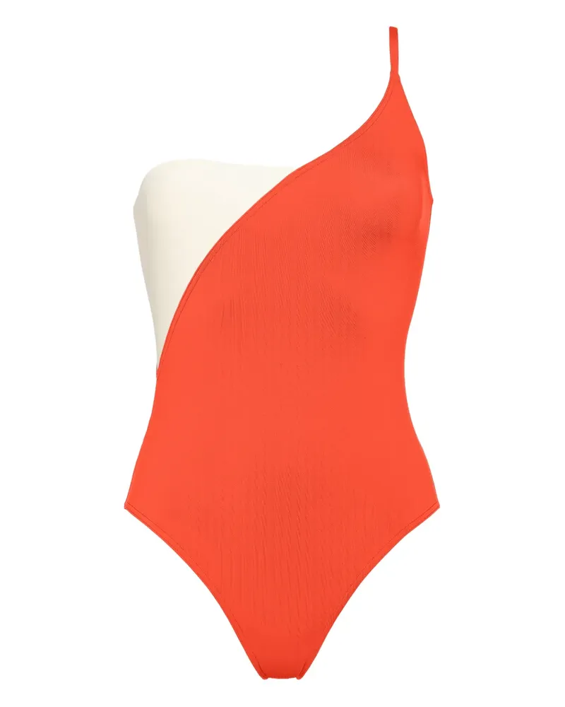 Eres Tandem One-Shoulder-Badeanzug - Orange Orange