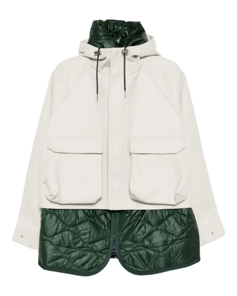 Sacai Jacke aus Wolle - Nude Nude