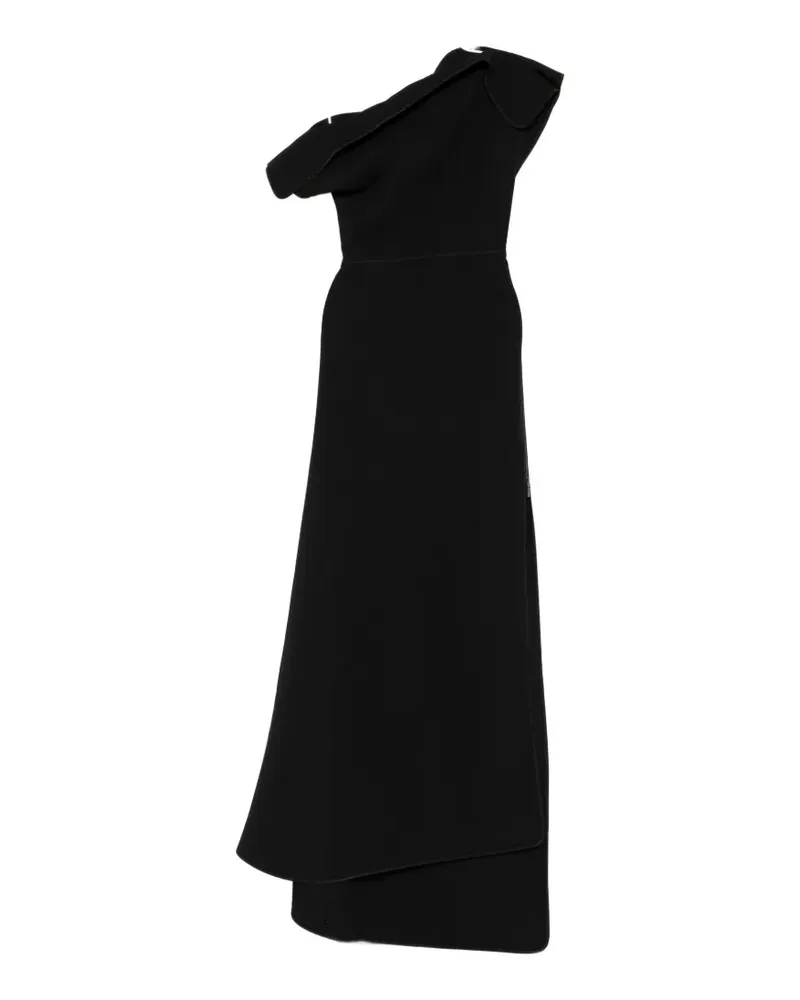 Maticevski Bonded Abendkleid - Schwarz Schwarz