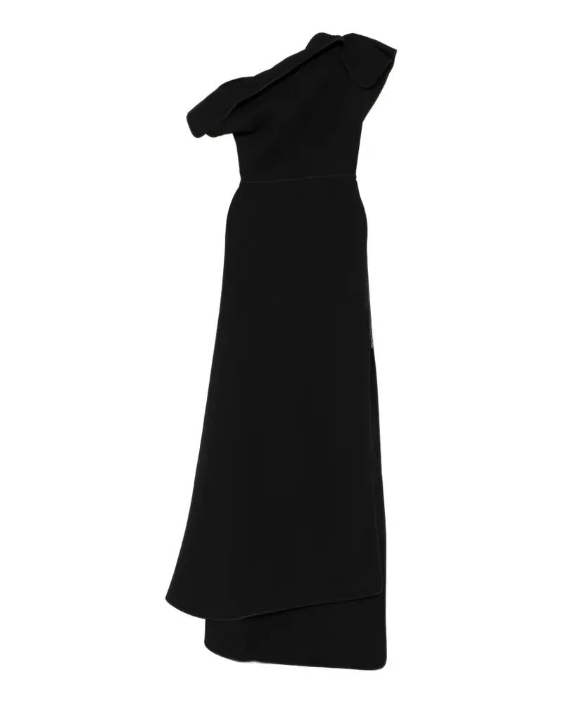 Maticevski Bonded Abendkleid - Schwarz Schwarz
