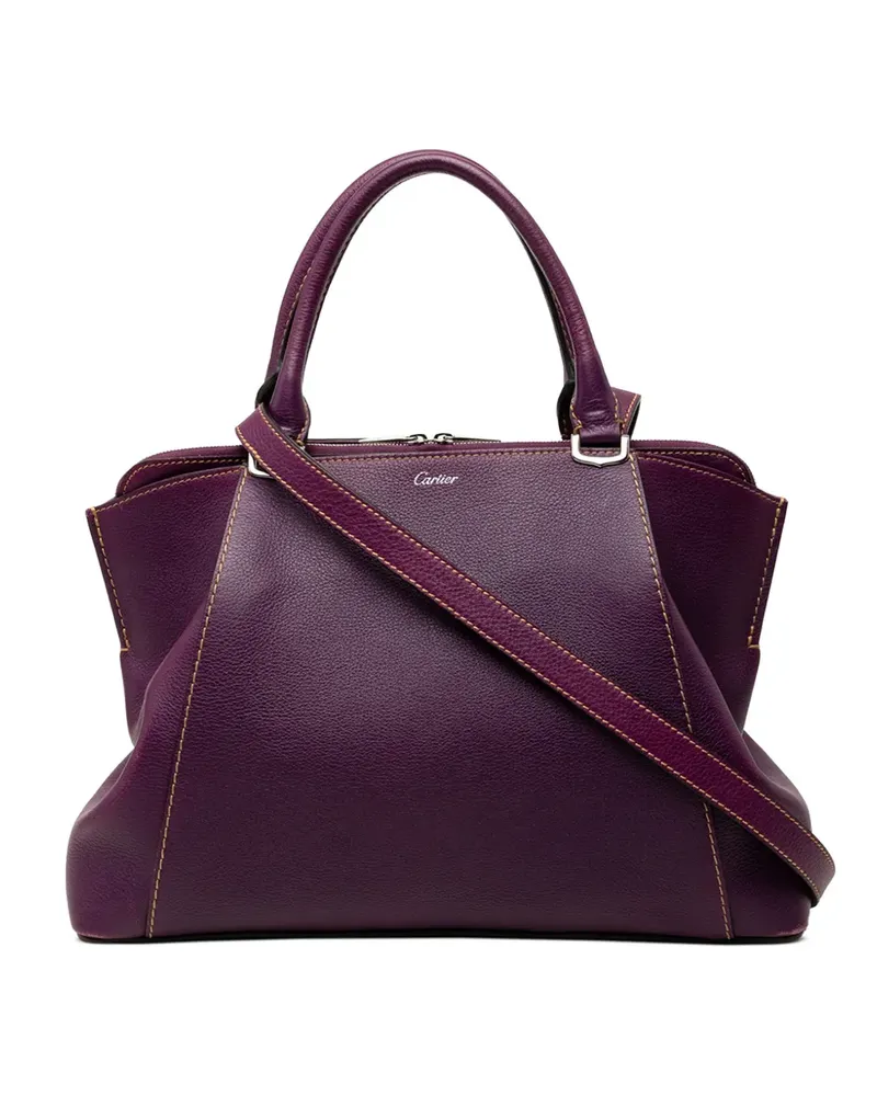 Cartier 2015 kleine C de  Satchel-Tasche - Violett Violett