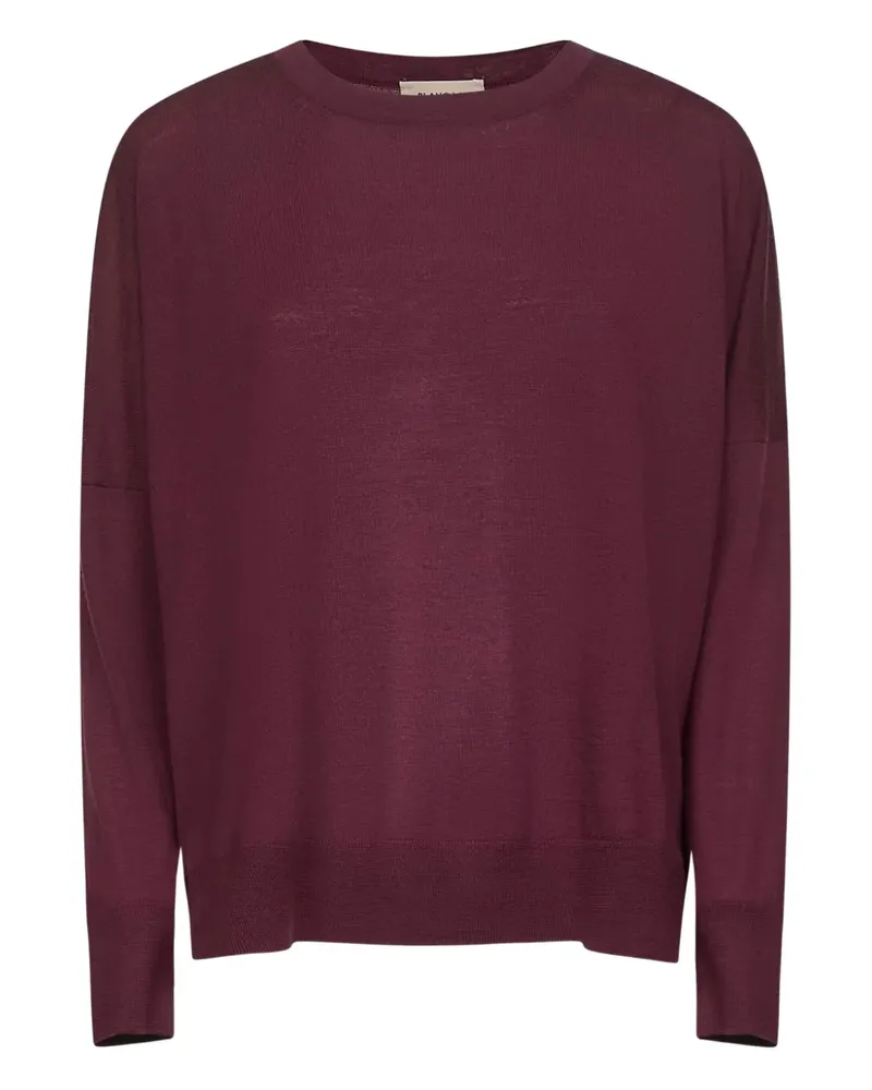 Blanca Pullover mit Rundhalsausschnitt - Rot Rot