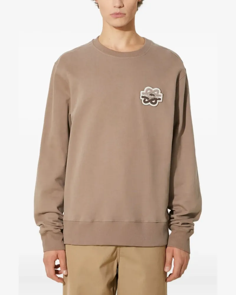 Filling Pieces Sweatshirt mit Patch - Nude Nude