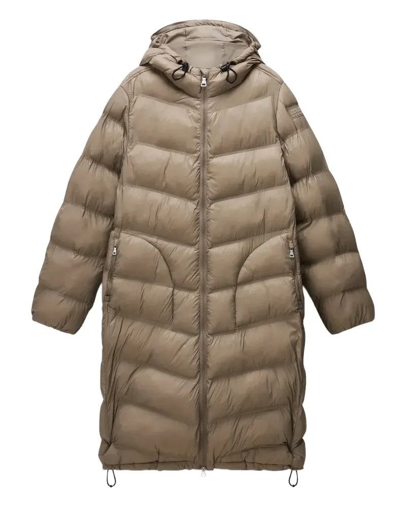Napapijri hooded padded coat - Nude Nude