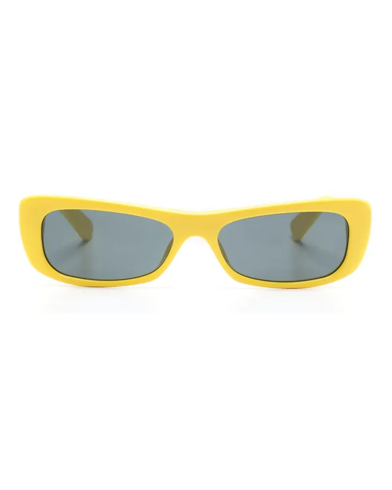 Jacquemus Les Lunettes Capri Sonnenbrille - Gelb Gelb
