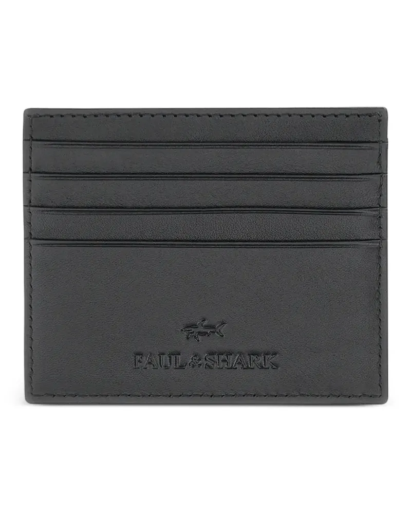 Paul & Shark Klassisches Kartenetui - Schwarz Schwarz