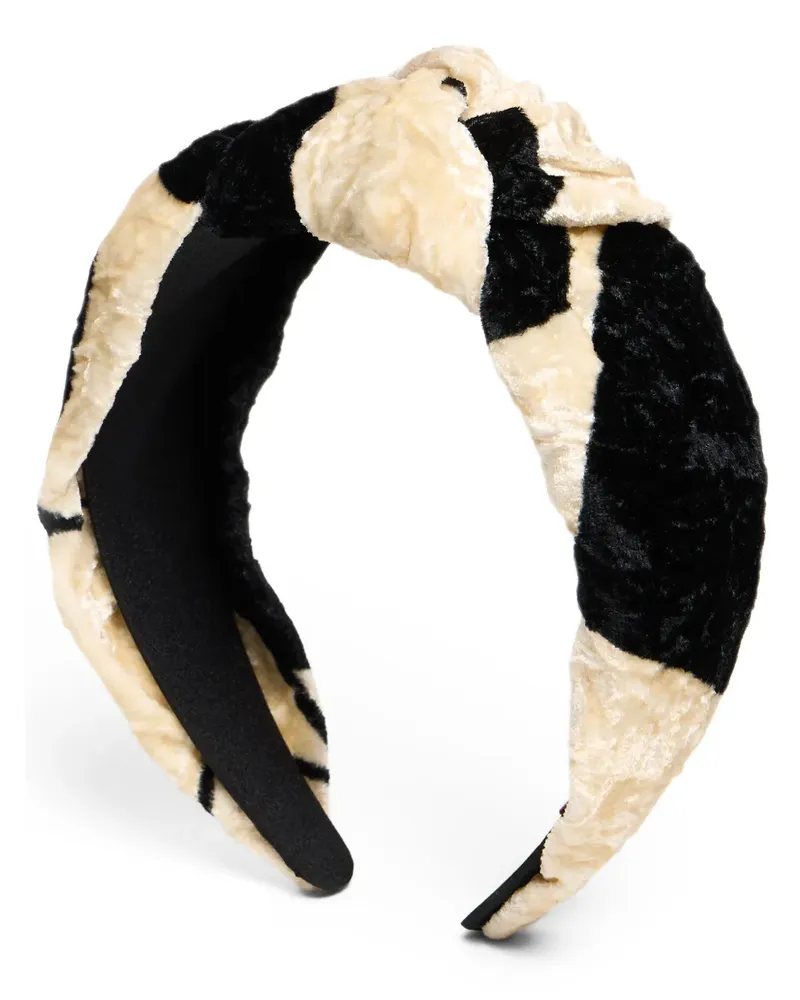 La DoubleJ Love Knot Haarreif - Schwarz Schwarz