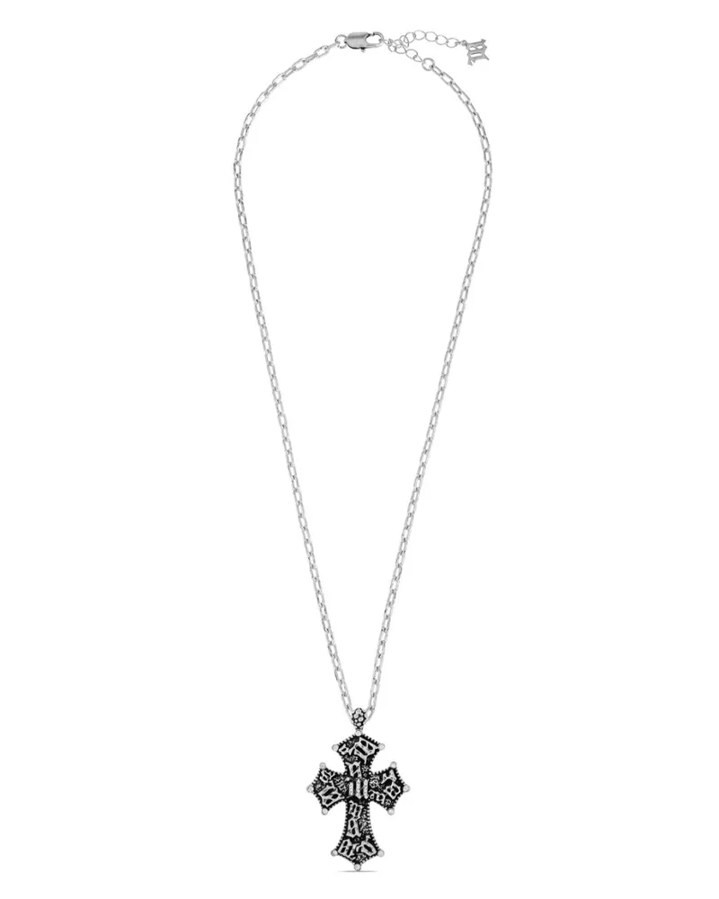 MISBHV Preacher Vintage-Halskette - Silber Silber