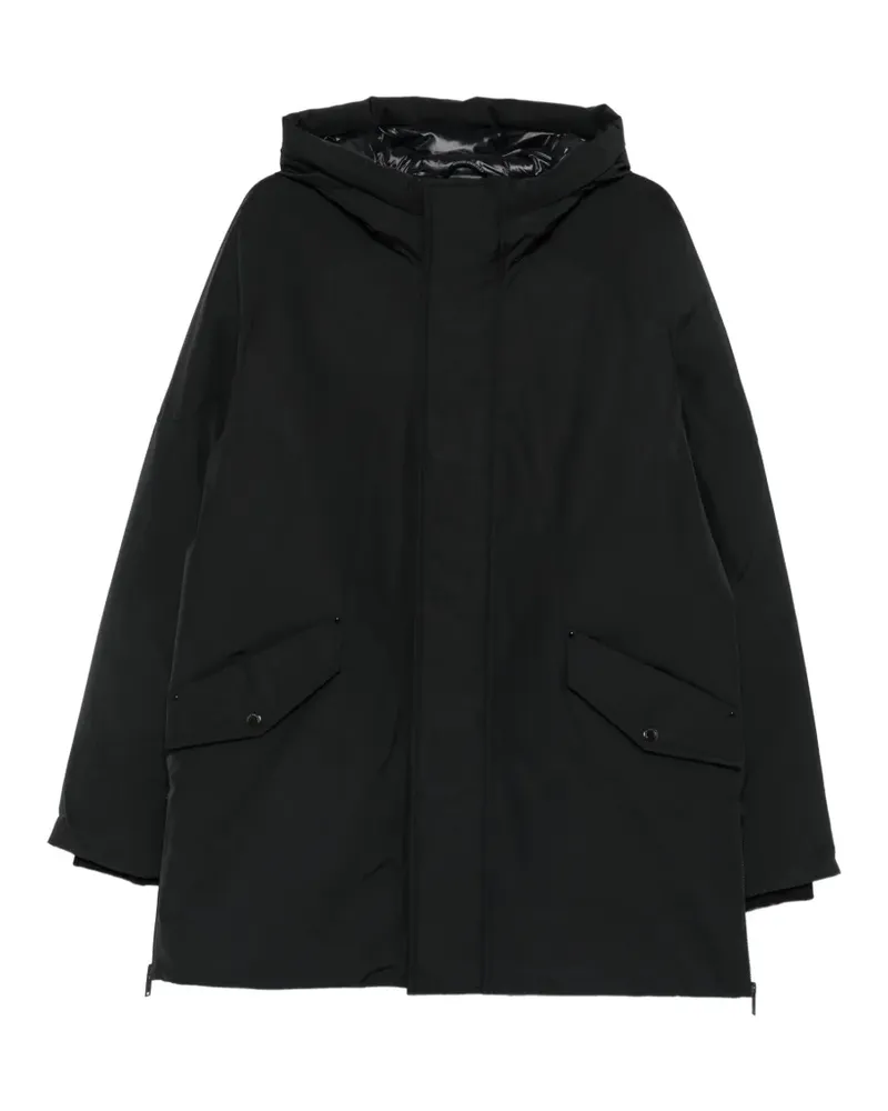 Moose Knuckles Parka mit Kapuze - Schwarz Schwarz
