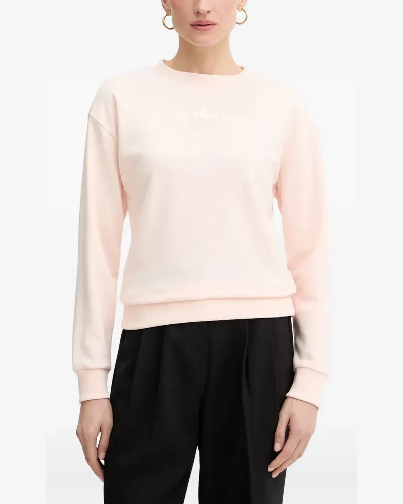 Armani Exchange Sweatshirt mit Rundhalsausschnitt - Rosa Rosa